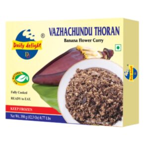 Asiatischer Vazhachundu Thoran - Bananenblüten Curry, asiatische Lebensmittel Online-Shop.