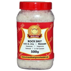 Asiatischer Lebensmittelladen - Rock Salz 500g, hochwertiges Meersalz für asiatische Gerichte.