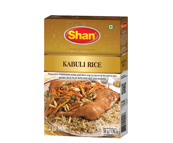 Reispackung für Shan Kabul Rice im asiatischen Lebensmittel Online-Shop.