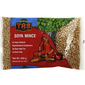 Asiatische Lebensmittel Online-Shop, TRS Soya Mince 250g, vegane Proteinquelle.