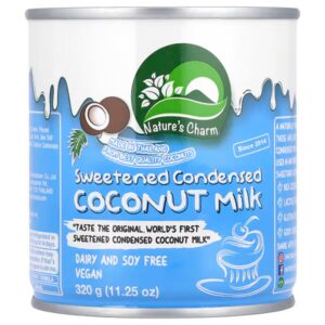 Asiatische Kokosnussmilch, vegan, ohne Milch und Soja, 320g.