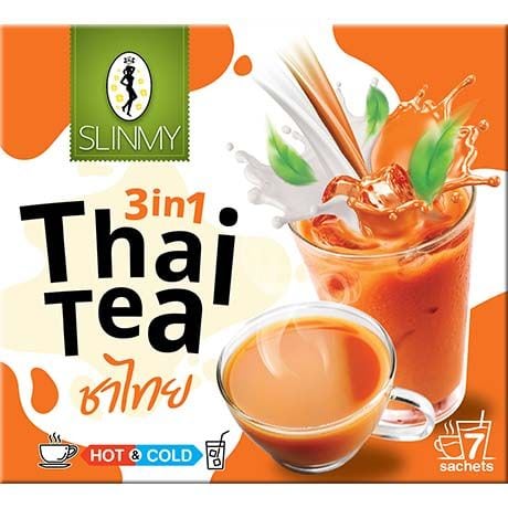Asiatischer Thai Tee 3in1, 210g, für Hot & Cold Getränke, 7 Sachets.