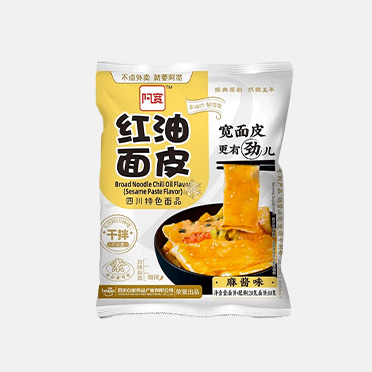 Asiatische Lebensmittel Online-Shop, Nudelsnack mit Sesampaste, 115g.
