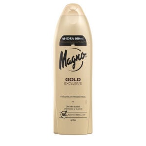 Asiatischer Duschgel MAGNO Gold 600ml, luxuriöses Shower Gel für Hautpflege.