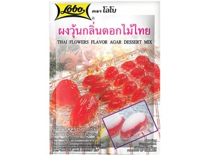Asiatische Lebensmittel Online-Shop, Agar Dessert Mix mit Thai Blumen Geschmack.