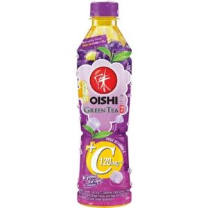 Asiatische Lebensmittel Online-Shop, OISHI Grüner Tee mit Nata De Coco 374ml.