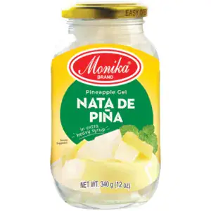Nata de Pina Ananas Gel in Glas, asiatische Lebensmittel Online-Shop.