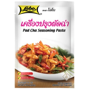 LOBO Pad Cha Gewürzpaste, asiatische Lebensmittel, Thai Küche, 50g Packung.