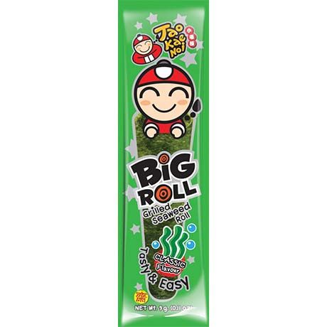 Asiatischer Lebensmittelladen - Big Roll Seetang, 9x3g, für Sushi und Snacks.