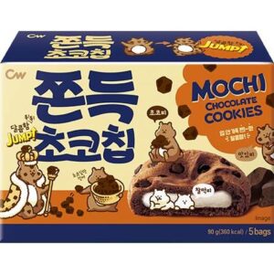 Asiatische Lebensmittel Online-Shop, Mochi-Schokoladenkekse, 90g, 5 Stück.