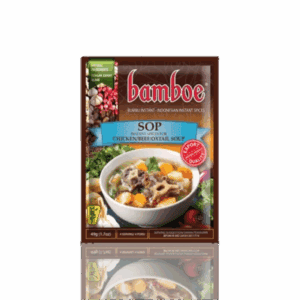 Asiatische Lebensmittel Online-Shop, BAMBOE Suppe Gewürzmischung für Huhn, Rind, Ochsenschwanz.