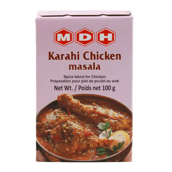 Asiatischer Lebensmittel Online-Shop. MDH Karahi Chicken Masala 100g Verpackung.