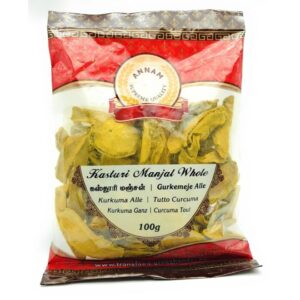 Asiatische Lebensmittel Online-Shop, Kasturi Manjal Whole 100g.