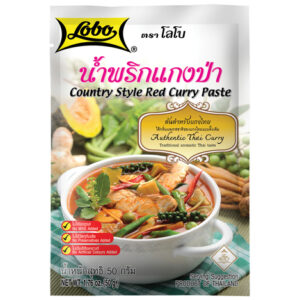 Asiatische Lebensmittel Online-Shop, Lobo Rote Curry Paste 400g.