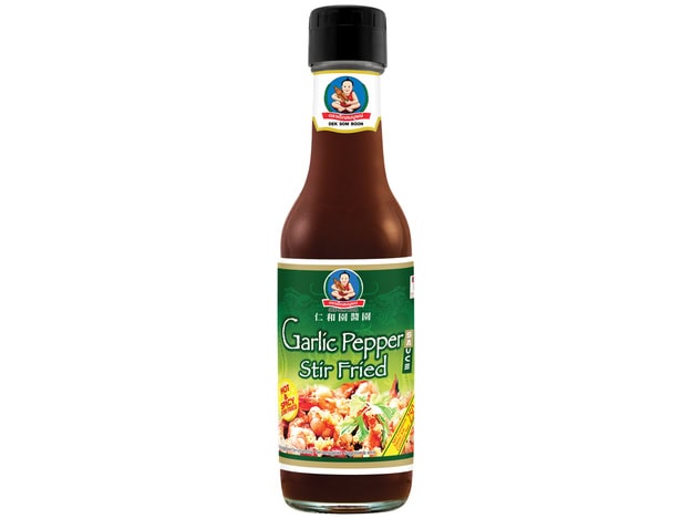 Asiatische Lebensmittel Online-Shop, Garlic Pepper Stir Fried Sauce 250ml.