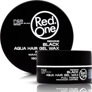 Asiatischer Lebensmittelladen mit Red One Black Aqua Hair Wax.