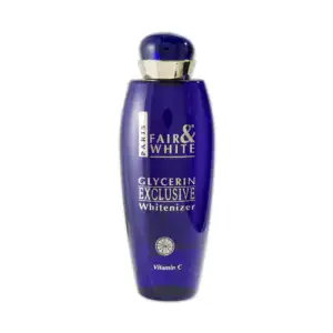 Asiatische Lebensmittel Online-Shop, Glycerin-Serum in blauer Flasche.