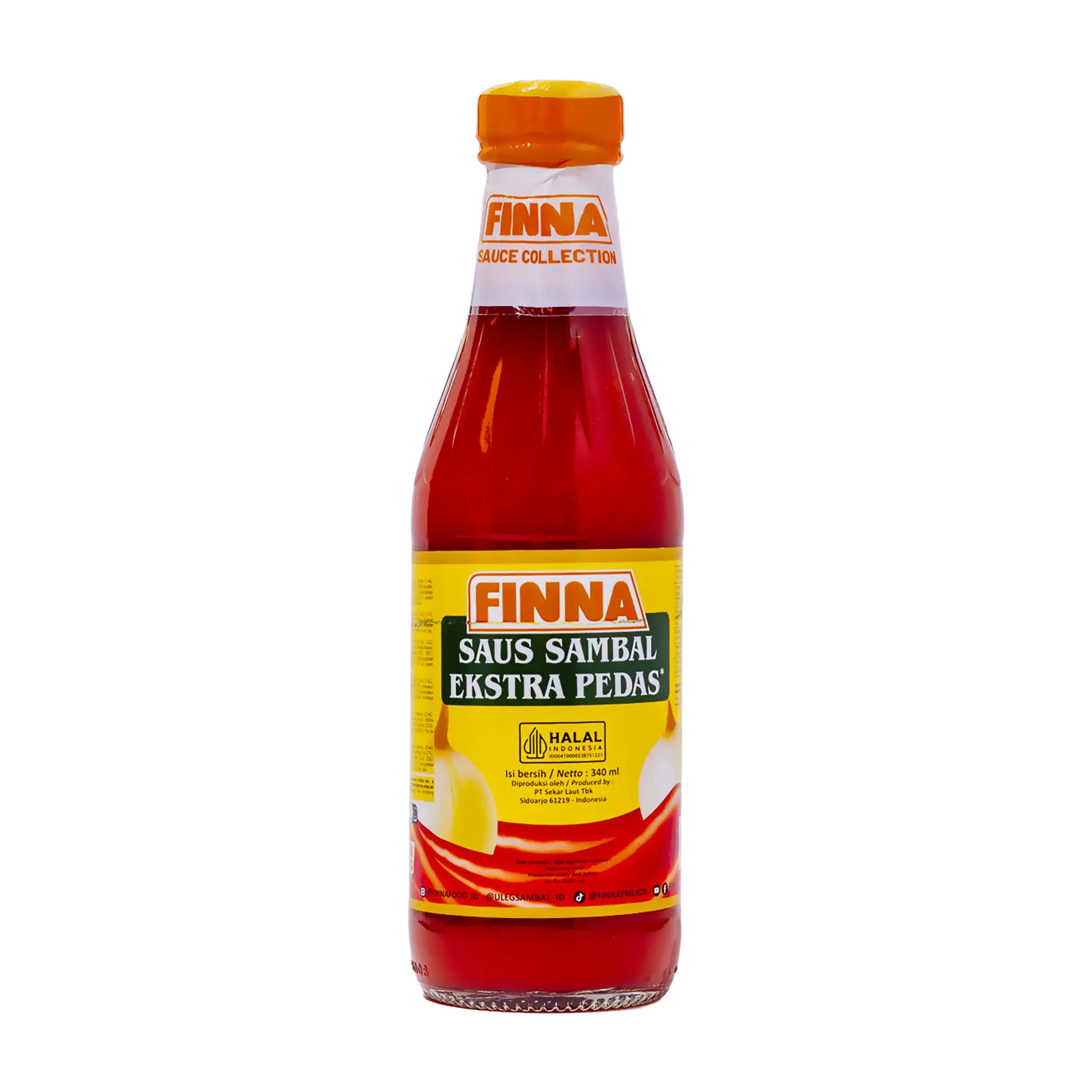 Asiatischer Lebensmittelladen, Sambal Ekstra Pedas Sauce 340ml.