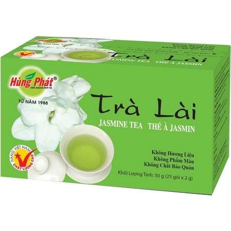 Asiatischer Jasmintee in grüner Verpackung, 50g, für asiatische Lebensmittel Online-Shop.