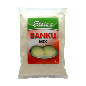 Asiatische Lebensmittel Online-Shop. Elsie's Banku Mix 1kg für authentische afrikanische Gerichte.