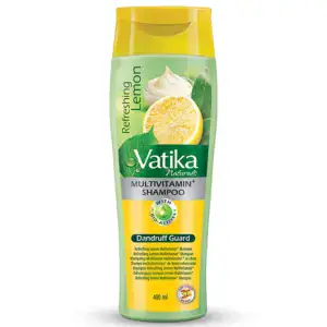 Vatika Zitronen Haar Shampoo mit Zitronenextrakt, 400ml, asiatischer Lebensmittelladen.