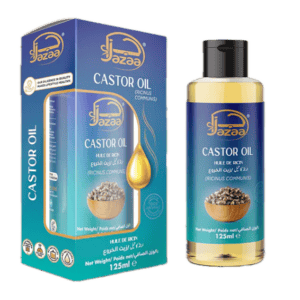 Asiatischer Lebensmittelladen - JAZAA Rizinusöl 125ml, hochwertiges Naturprodukt.
