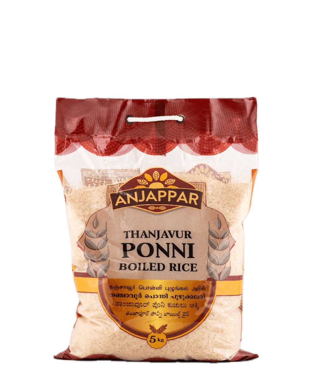Asiatische Lebensmittel Online-Shop, Anjappar Thanjavur Ponni Reis 5kg.