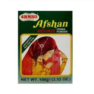 Asiatische Lebensmittel Online-Shop, Henna Pulver für Haarfärbung, 100g.