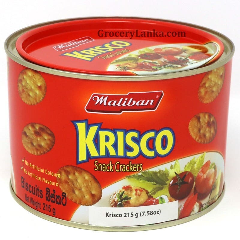 Asiatischer Lebensmittel Online-Shop, Maliban Krisco Snack Crackers 215g.