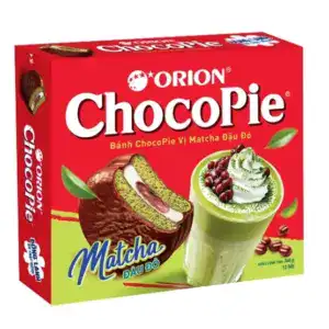 Asiatische Lebensmittel Online-Shop, ChocoPie Matcha, 360g, asiatischer Snack.