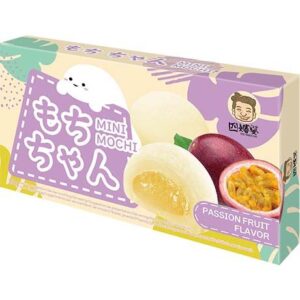 Mini Mochi mit Passionsfruchtgeschmack, asiatische Lebensmittel Online-Shop.
