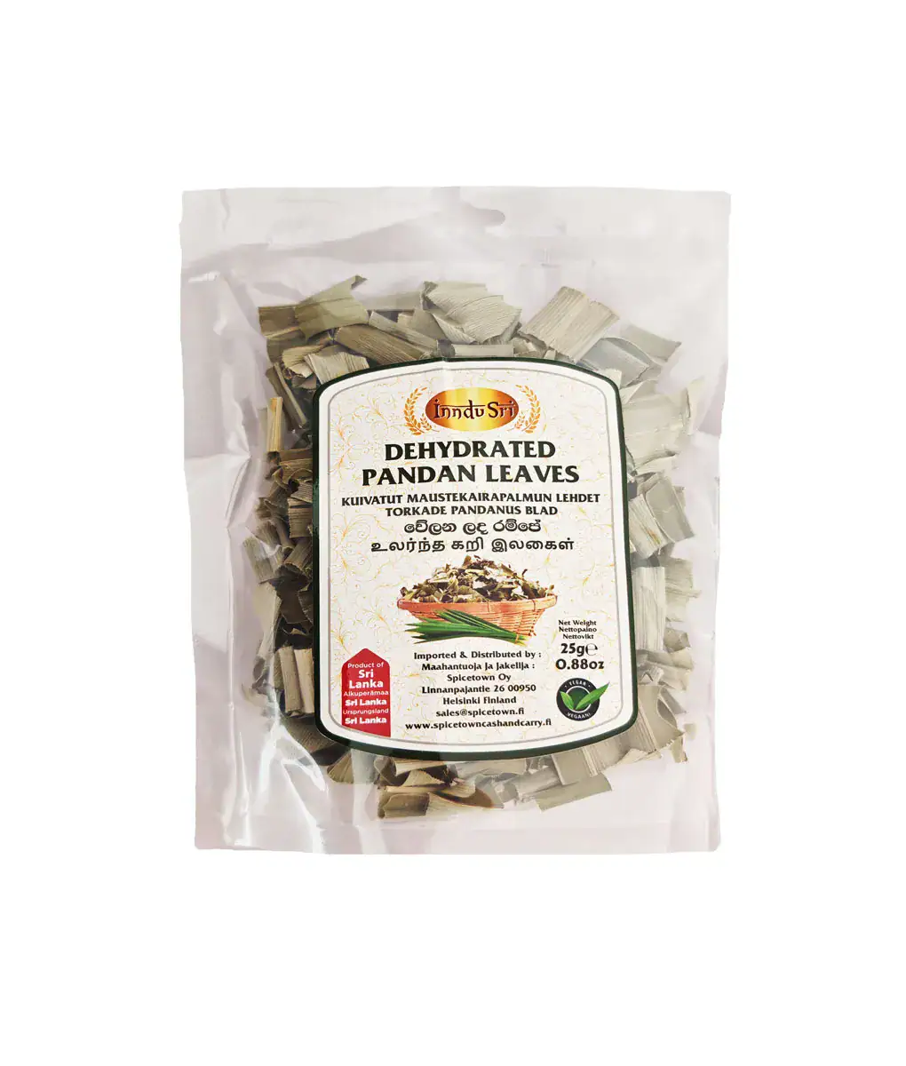 Asiatische Lebensmittel Online-Shop - Pandanblätter in Verpackung.