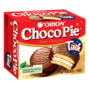 Asiatischer ChocoPie Snack im Online-Shop, 435g Packung.