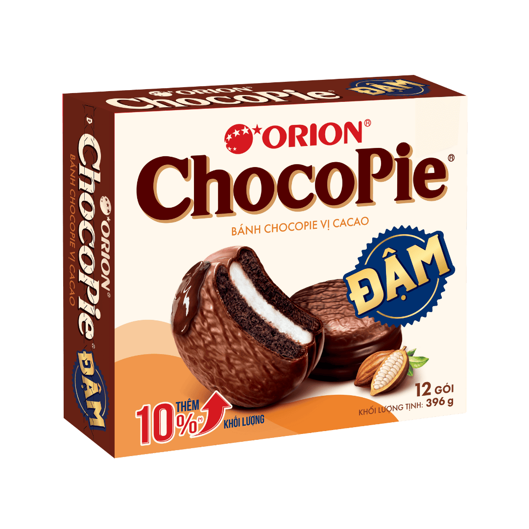 Asiatischer ChocoPie, Schokoladen-Snack, asiatische Lebensmittel Online-Shop.