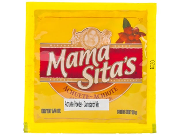 Asiatische Lebensmittel Online-Shop, Mama Sita's Anatto Pulver 10g, asiatisches Gewürz.