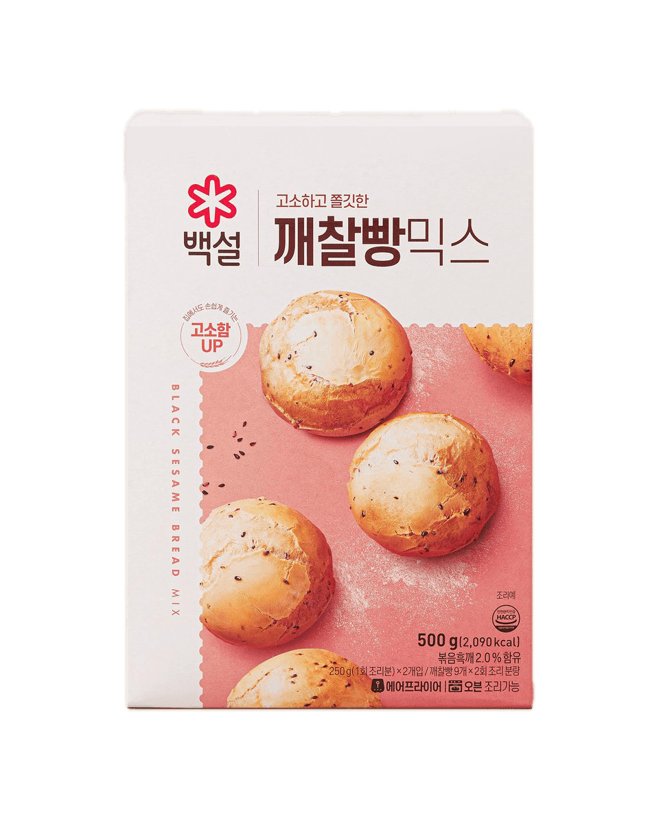 Asiatischer Lebensmittelladen, Sesambrötchen, asiatische Backwaren.