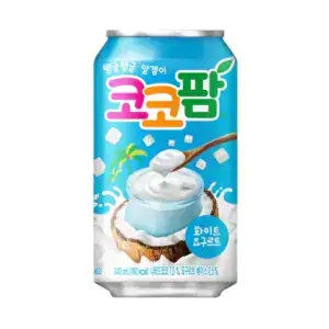 Haitai Cocopalm Joghurt in blauer Dose, asiatischer Snack, 350ml, online kaufen.