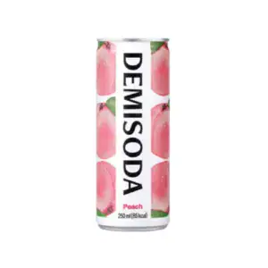 Asiatischer Lebensmittelladen - Demisoda Pfirsich 250ml Getränk.