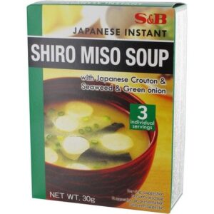 Asiatische Lebensmittel Online-Shop, Shiro Miso Suppe mit japanischem Geschmack, 30g.