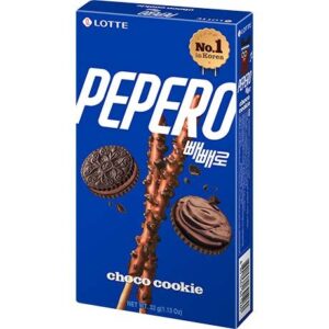 Pepero Choco Cookie, beliebte koreanische Snacks.