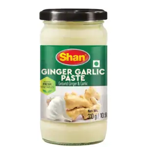 Asiatische Lebensmittel Online-Shop, Shan Ingwer-Knoblauch-Paste 310g.