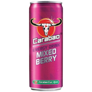 Asiatische Lebensmittel Online-Shop, Carabao Mixed Berry Energy Drink 330ml.