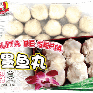 Asiatische Lebensmittel Online-Shop, Bolita de Sepia, Meeresfrüchte.