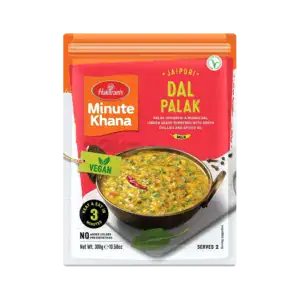 Asiatische Lebensmittel Online-Shop, Dal Palak, vegane indische Suppe, 300g, Haldiram's.