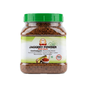 Asiatischer Jaggery-Puder 500g, dunkle Farbe, für asiatische Rezepte, im Online-Shop erhältlich.