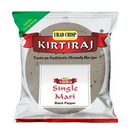 Urad Crisp Black Pepper Papad 200g im asiatischen Lebensmittel Online-Shop.