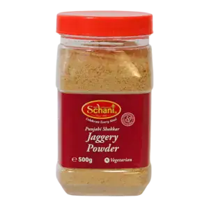Asiatische Lebensmittel Online-Shop, Punjabi Shakkar Jaggery Pulver 500g.