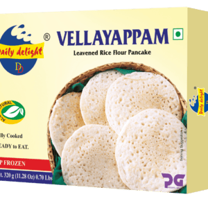 Vellayappam, asiatischer Reismehlpfannkuchen, asiatische Lebensmittel Online-Shop.