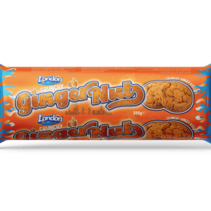 LONDON Ginger Nut Kekse, asiatische Lebensmittel Online-Shop, 300g Packung.