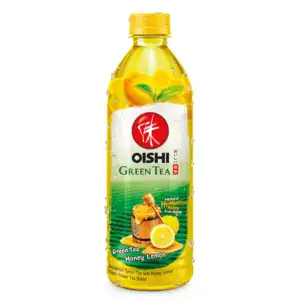 Asiatische Lebensmittel Online-Shop, OISHI Grüner Tee mit Honig Zitrone 500ml.